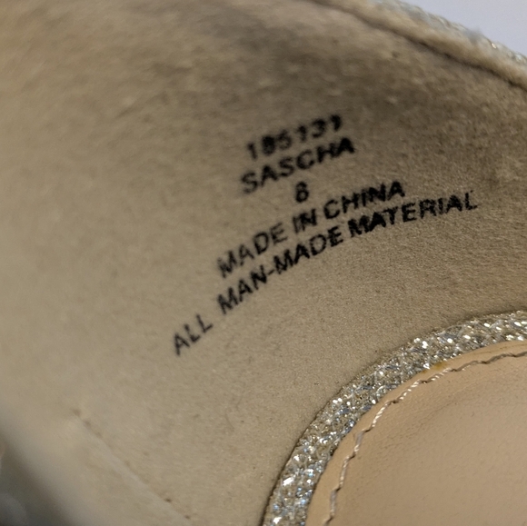 Michael By Shannon Stella Women Open Square Toe Block High Heel Ankle Strap Sz 8 - Picture 6 of 8